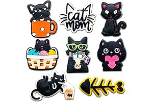 Eye-Catching Cat Shoe Charms: Embellish Your Footwear with Feline Flair