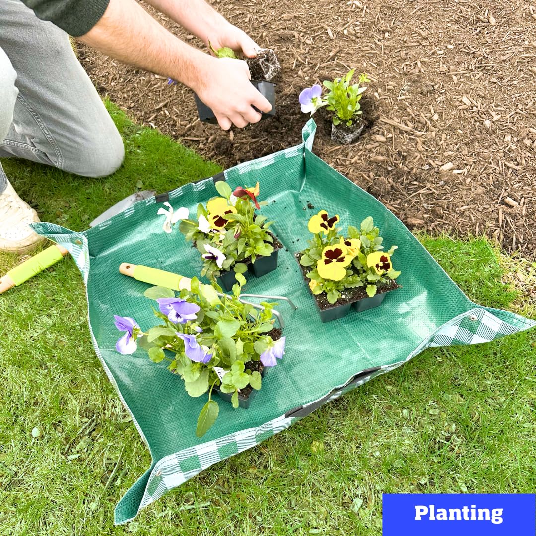 DURASACK 26"x39" Waterproof Repotting Mat, Green — Amazon image 4