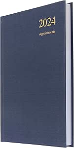 Collins Bureau A4 Day to a Page (2024 Early Edition) 2024 Dagboek - Zwart (44E.99-24) - Complete Business Planner Agenda en Journal Organizer