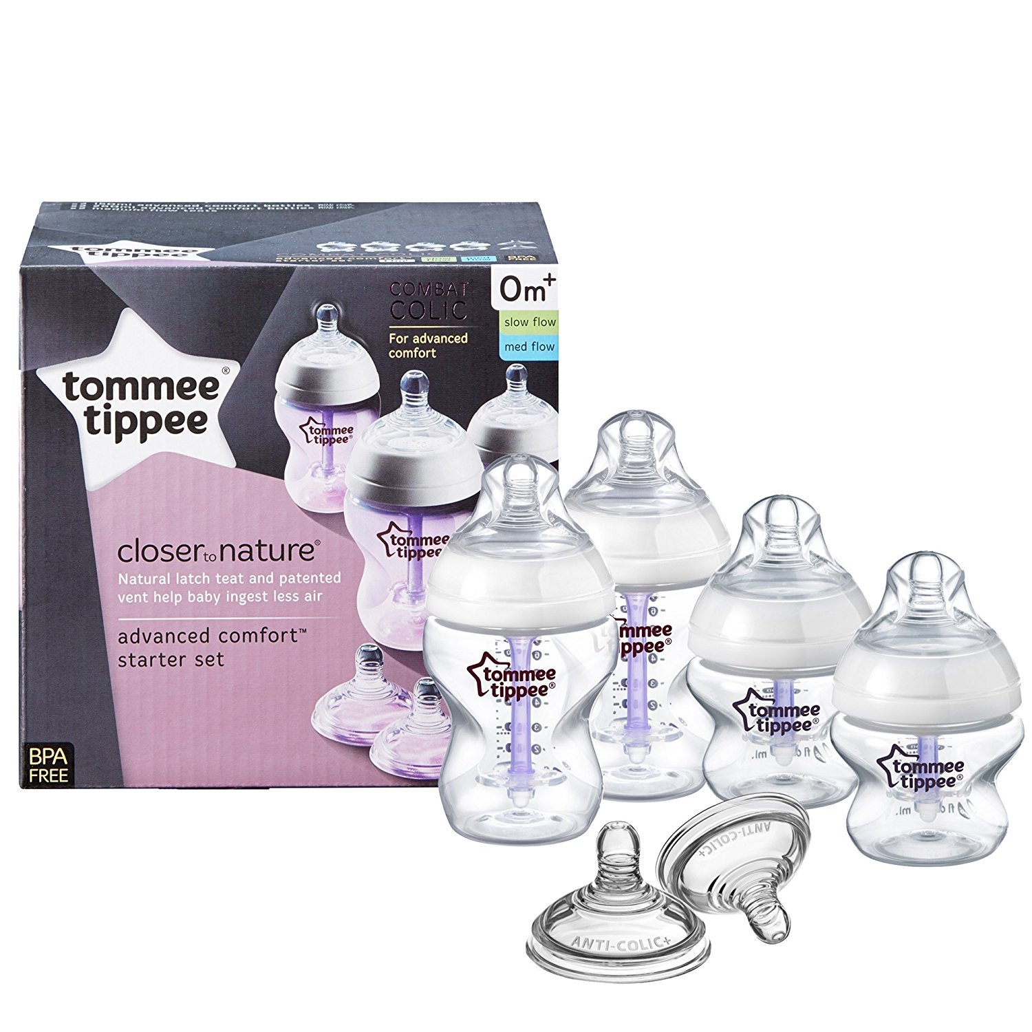 tommee tippee advanced anti colic newborn starter set