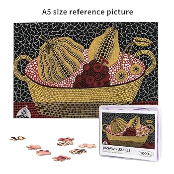 Amazon.co.jp: 1000ピース ジグソーパズル 草間彌生 木製パズル