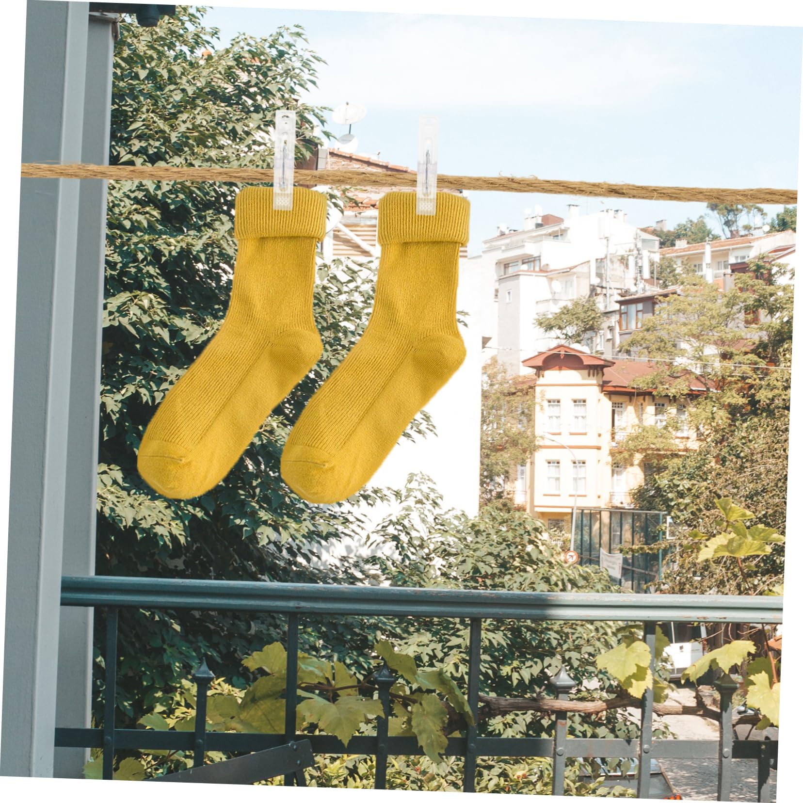 Abaodam 5 Sätze Teiliges Winddichte Klammern Für Handtücher Und Kleidung Transparente Clips Für Wäsche Unterwäsche Und Decken Robuste Und Leichte Hänger Für Reisen Und Zuhause 10 Stück * 5
