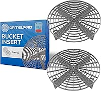 Vista 17 de El insertable de Grit Guard: Cabe en una cubeta de 12 pulgadas de diámetro, Negro