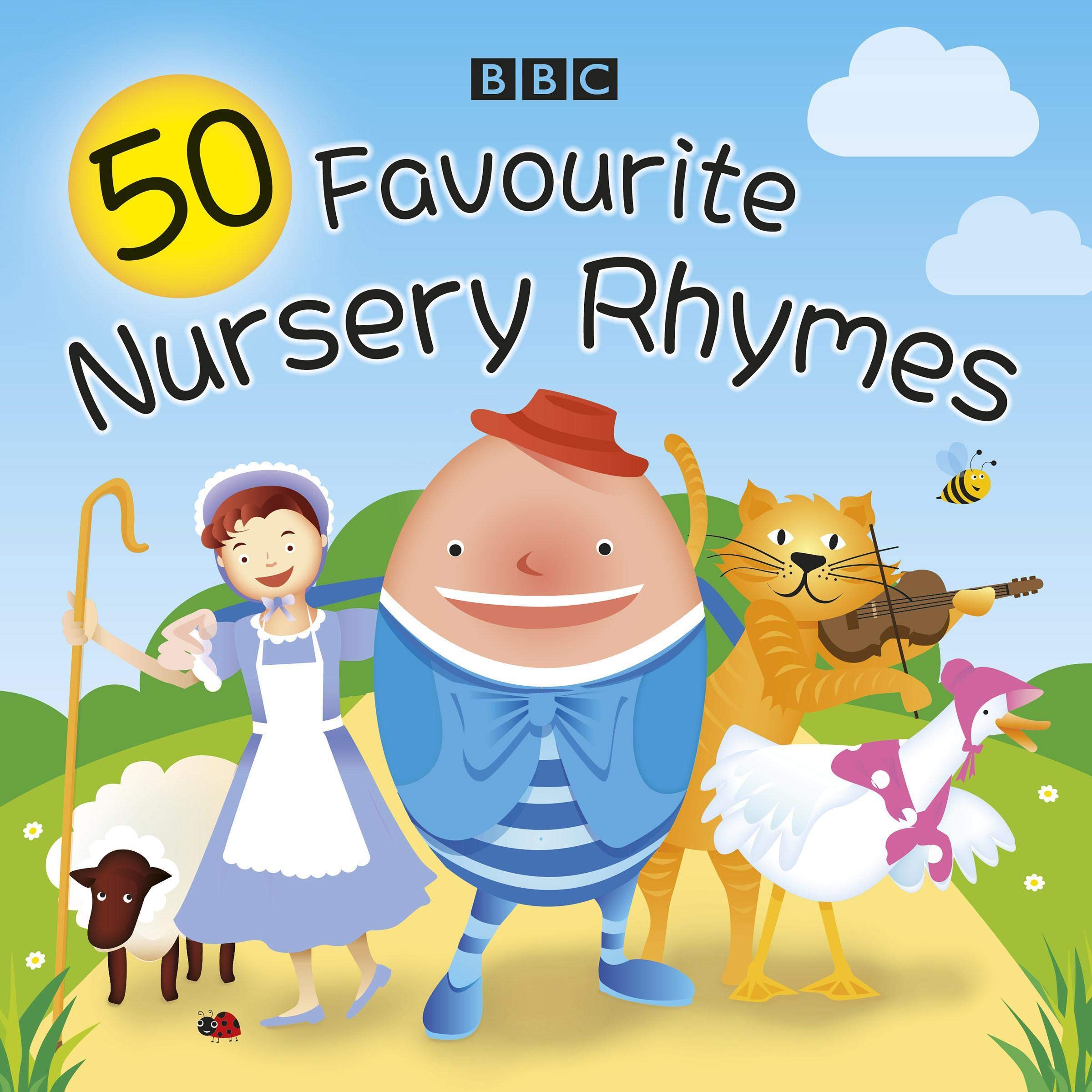 Cover art for 50 Favourite Nursery Rhymes