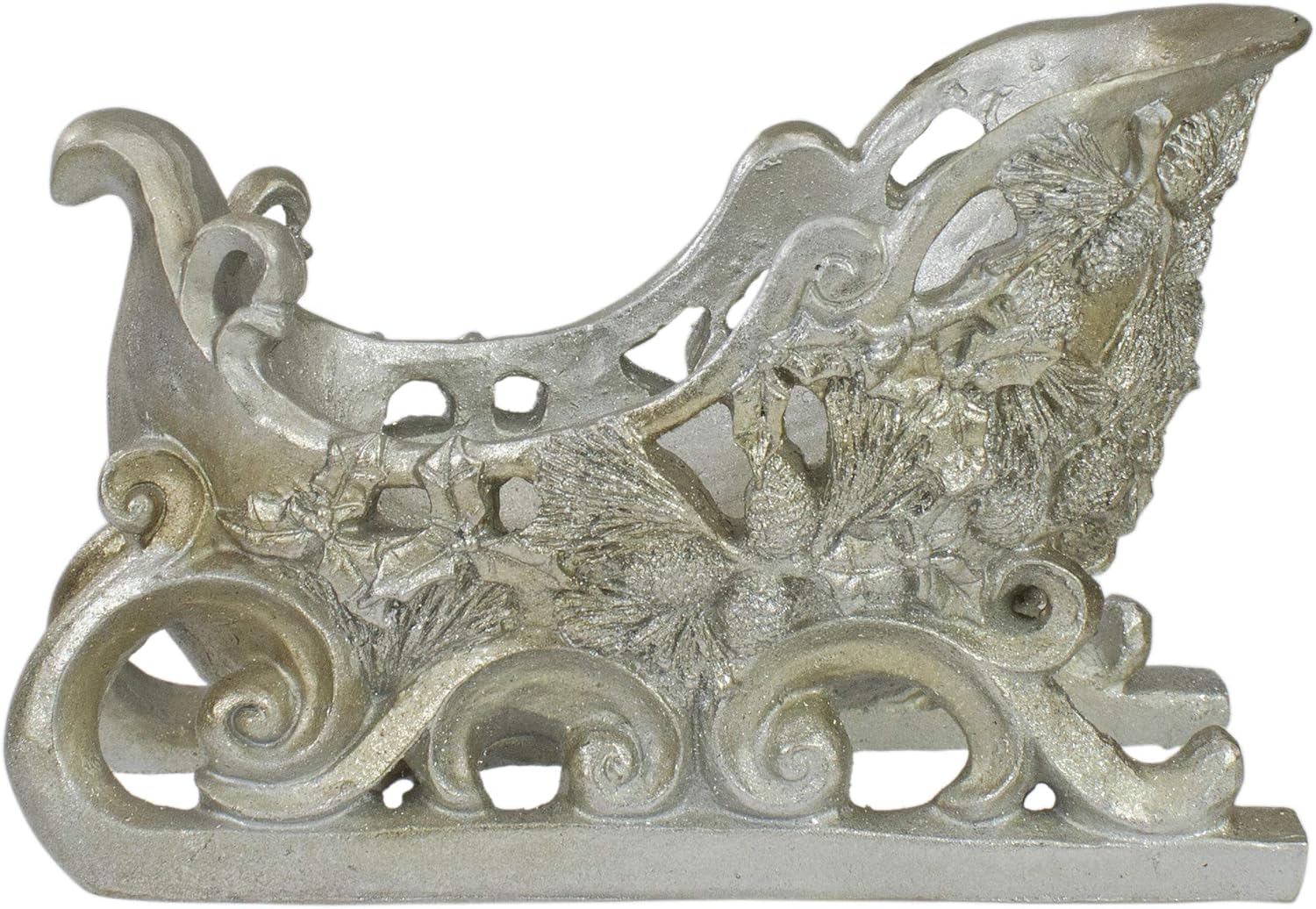 Northlight Christmas Sleigh Decoration - 9.75" - Champagne
