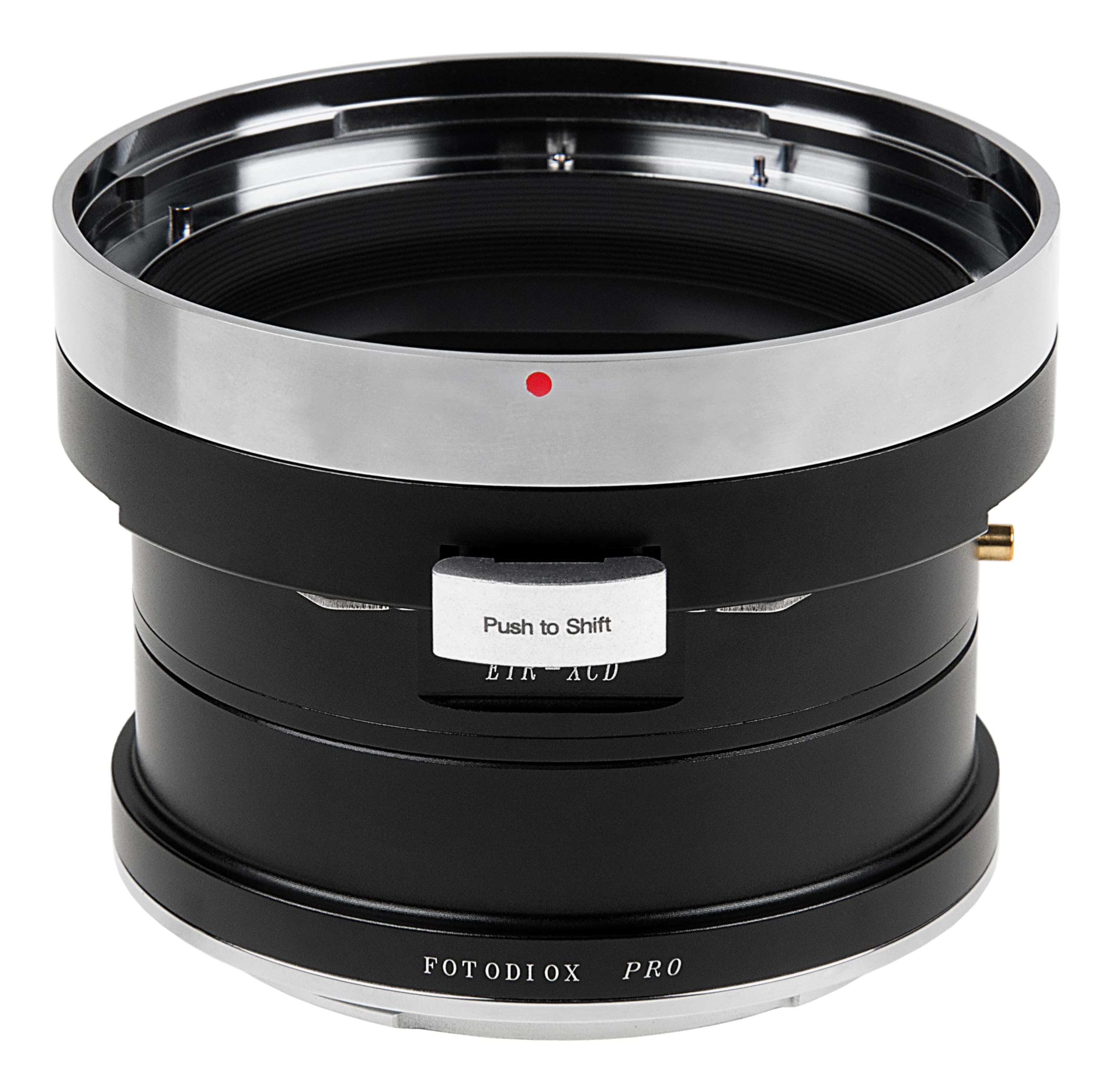 Fotodiox Pro Lens Mount Shift Adapter - Compatible with Bronica ETR Mount Lens to Hasselblad X-System (XCD) Mount Mirrorless Camera Body