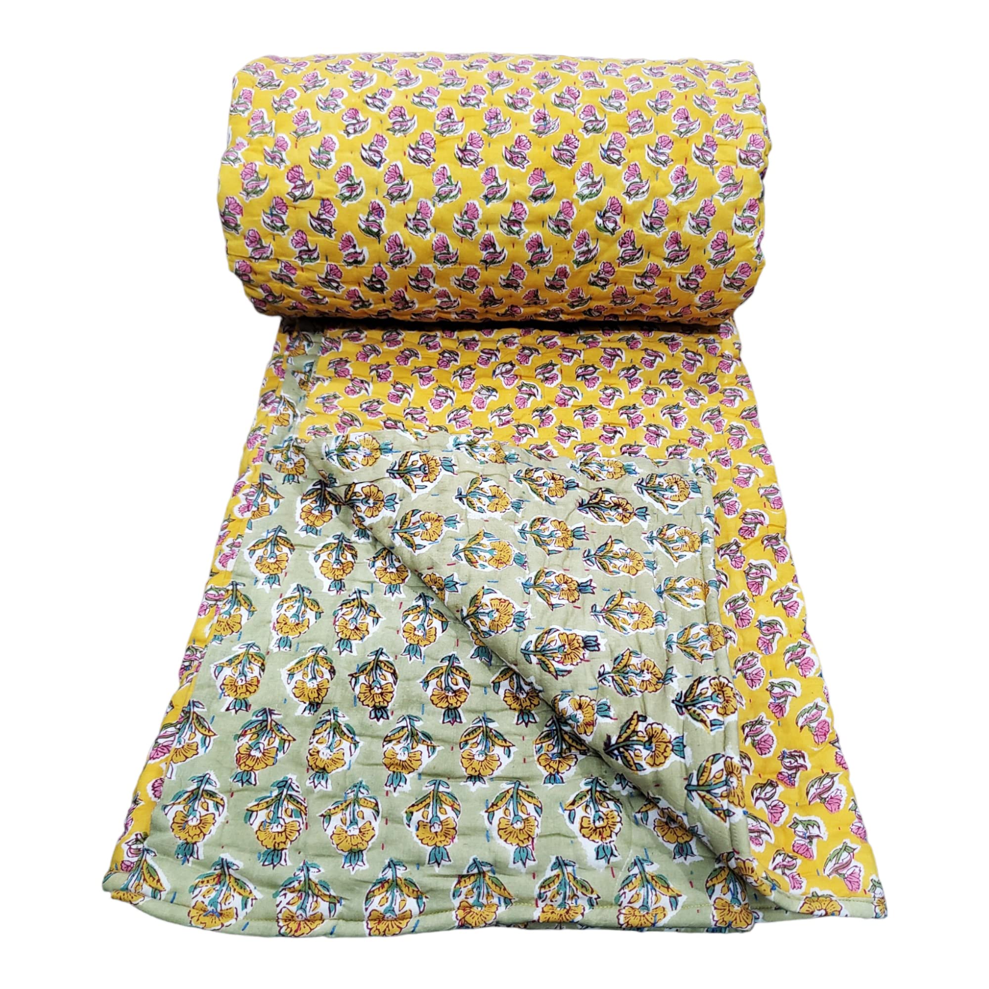 Couvre-lit réversible en coton doux pour une chambre douce et cosy