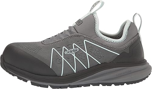 Miniatura 8 de KEEN Utility Zapatos de trabajo industriales Vista Energy Shift de baja altura con puntera compuesta para mujer