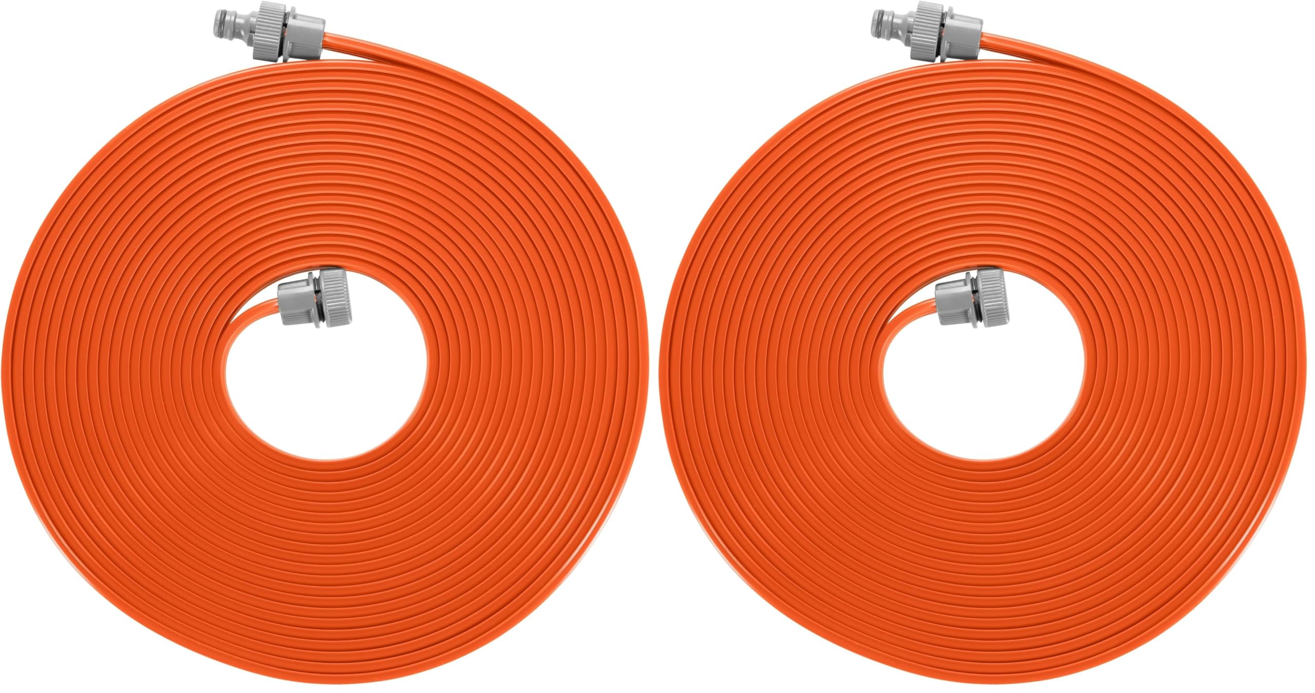 Manguera microperforada Longitud : 7,5 m - Color NaranjaStandard (Packung mit 2)