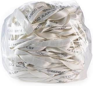 IDL Packaging 1 1/2" x 656' Woven Cord Lashing, 3500 DAN/ 7700 lbs Break Strength, AAR Approved, White - Cargo Cord Lashing with Re-Tightening Option - Lightweight, Safe and Economical