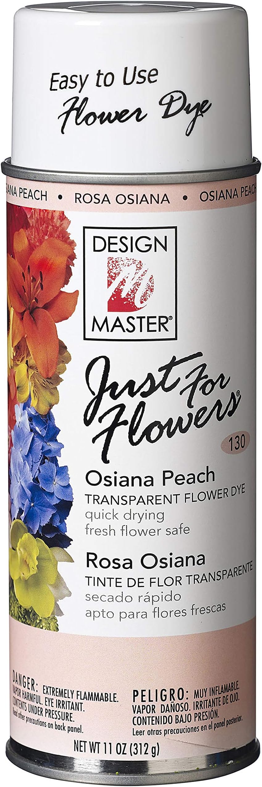 Design Master Just for Flowers Spray Dye, Peach