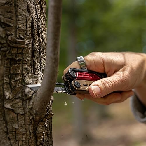 Miniatura 8 de Gerber Gear Stakeout Spark - Cuchillo plegable multiherramienta para mochileros, supervivencia, campamento, al aire libre, herramienta de bolsillo