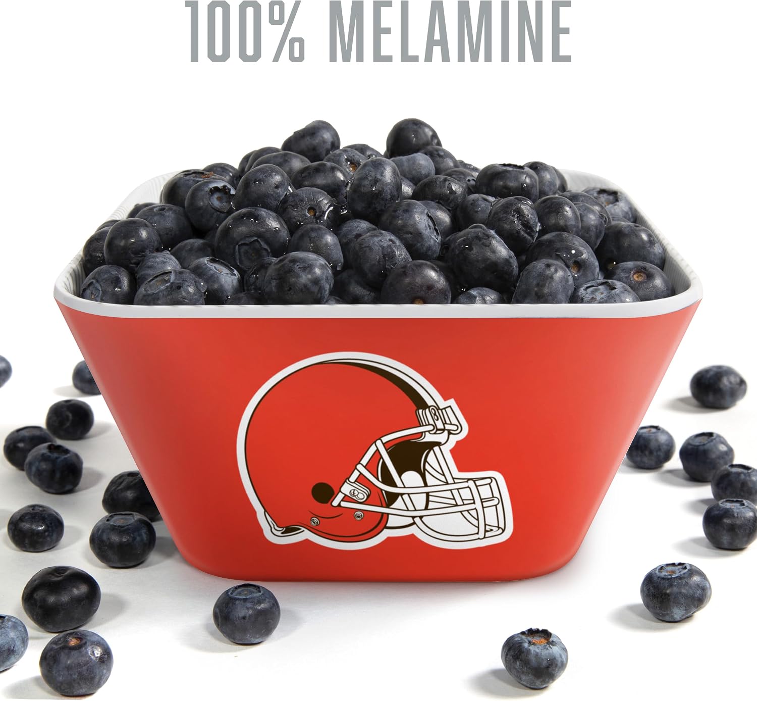 YouTheFan Officially-licensed NFL Small Snack Bowl - 100% Melamine, dishwasher safe, BPA free - Fan gift for snacks, appetizers and other small bites
