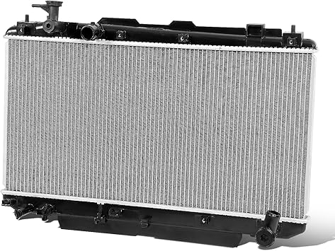 Auto Dynasty Radiator Compatible with 2004-2005 Toyota Rav4 2.4L AT MT, DPI 2834 Factory Style 1-Row Cooling Aluminum Radiator, 1-5/16 / 1-3/8" Inlet/Outlet