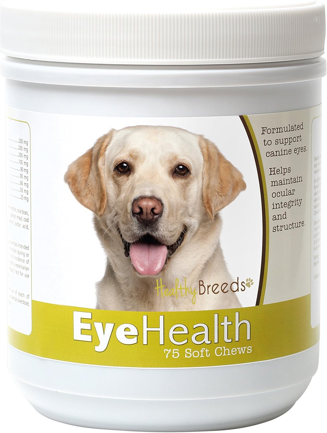 Healthy Breeds Dog Eye Care Support for Labrador