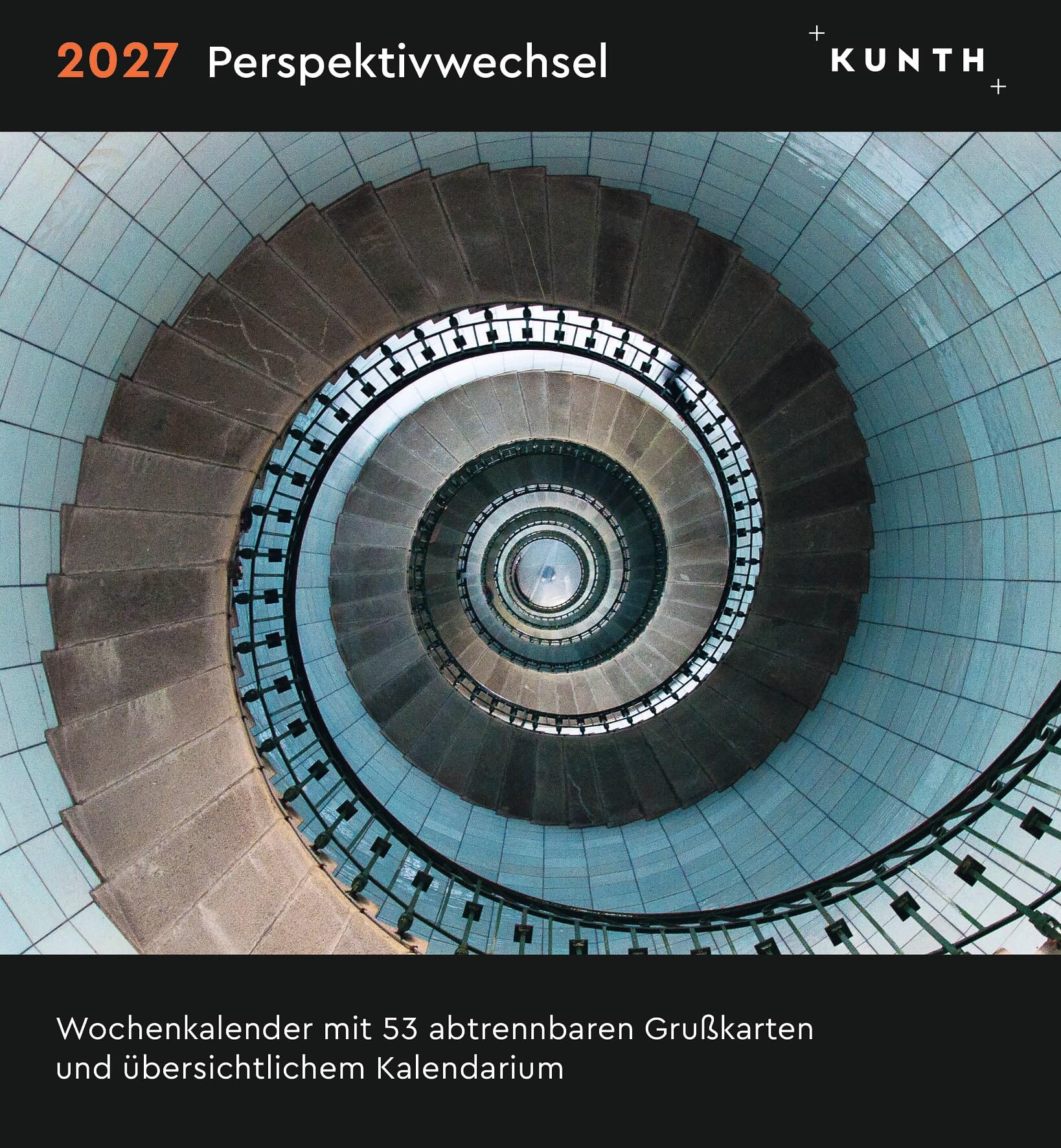 Perspektivwechsel - KUNTH Postkartenkalender 2027: Hochwertiger Tischkalender mit 53 traumhaften Grußkarten (auch zum Aufhängen) (KUNTH Postkartenkalender 52 Wochen)