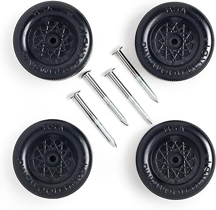 Full Set of Polished Axles and Lathed Wheels from Official BSA Car Kit for Derby Cars | Rule-Compliant | Precision-Engineered for Maximum Speed | Winning Races for Over 20 Years