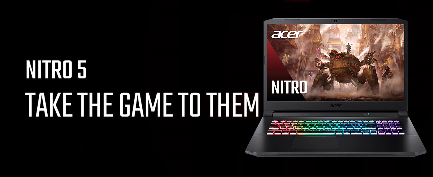 Amazon.com: acer Nitro 5 AN517-41-R3NX Gaming Laptop, AMD Ryzen 7