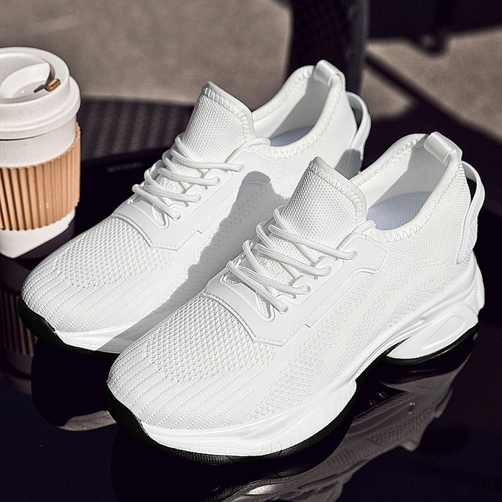 Scarpe Training Uomo Mesh Traspiranti Moderne per Fitness e Hiking | Look moderno per versatilità, tomaia traspirante per comfort. Perfette per palestra e outdoor.