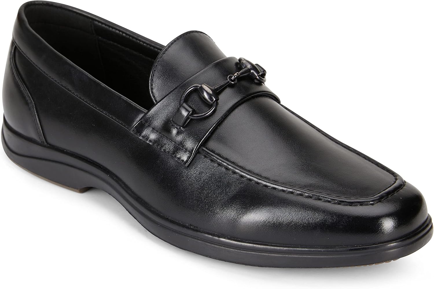 Van Heusen Men's Fred Oxford, Black, 12