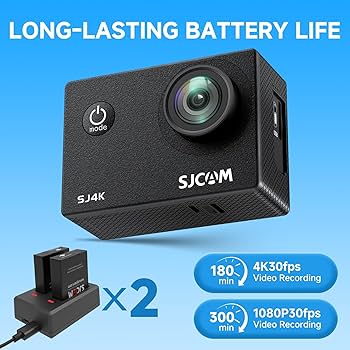 GoPro - ☆SJ4000☆wifi.マイクロSD付き Amazon.com : SJCAM SJ4000 Pro-Grade 4K Action Camera, 40MP 3