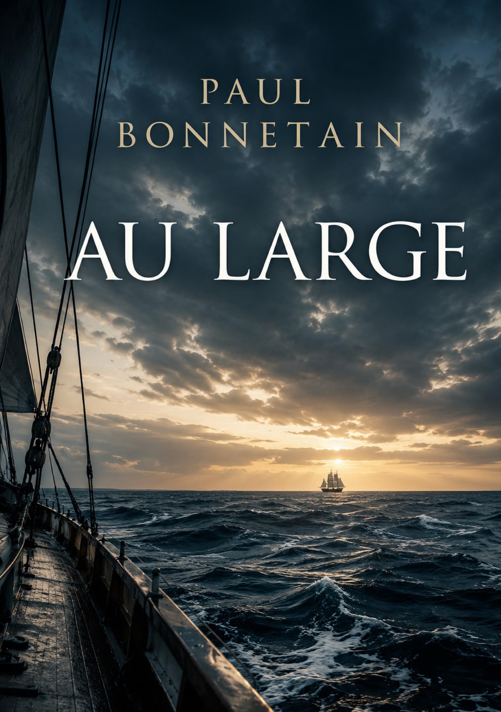 Au large: Une aventure maritime où Georges Le Teil, en voyage, croise le chemin de Madame d'Hénoy sur le paquebot l'Oxus, entre Saïgon et un retour vers la France