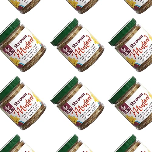 Miniatura 6 de Eden Mostaza marrón orgánica 9 oz