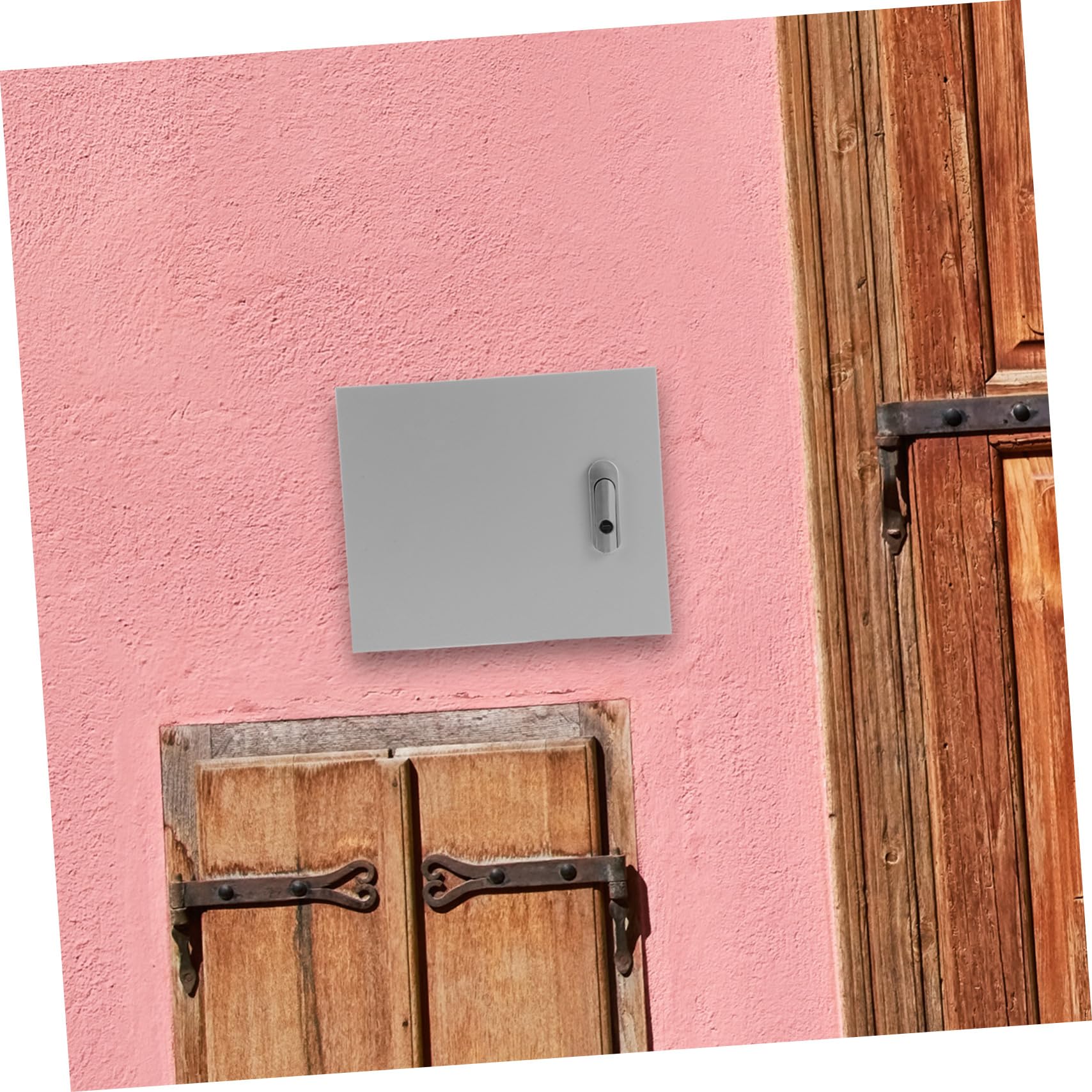 Holibanna Caja de Distribución Eléctrica Estanca para Exterior Armario Pared con Cerradura y Llave Resistente la Intemperie Diseño Robusto para Fácil Instalaciones al Aire