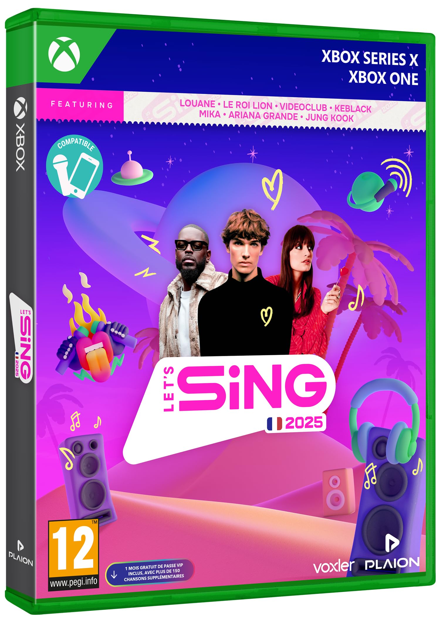 KOCH MEDIA Xbox Series X Let's Sing 2025 (FR) Video Game - Brand EAN: 4020628582296