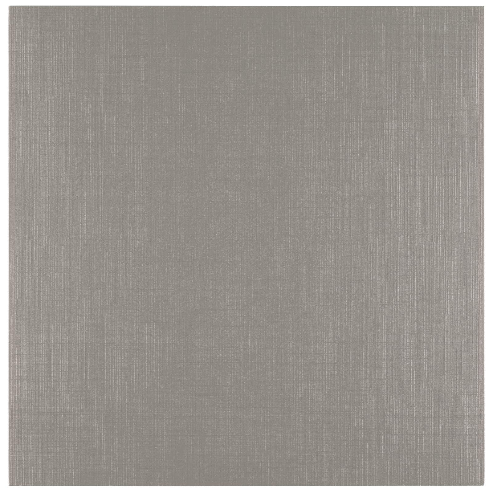 Vaessen Creative Linen Cardstock 12 x 12-25 pcs - Concrete (Grey) - 250 GSM Coloured Paper - Card Making Supplies for Scrapbooking and Crafting