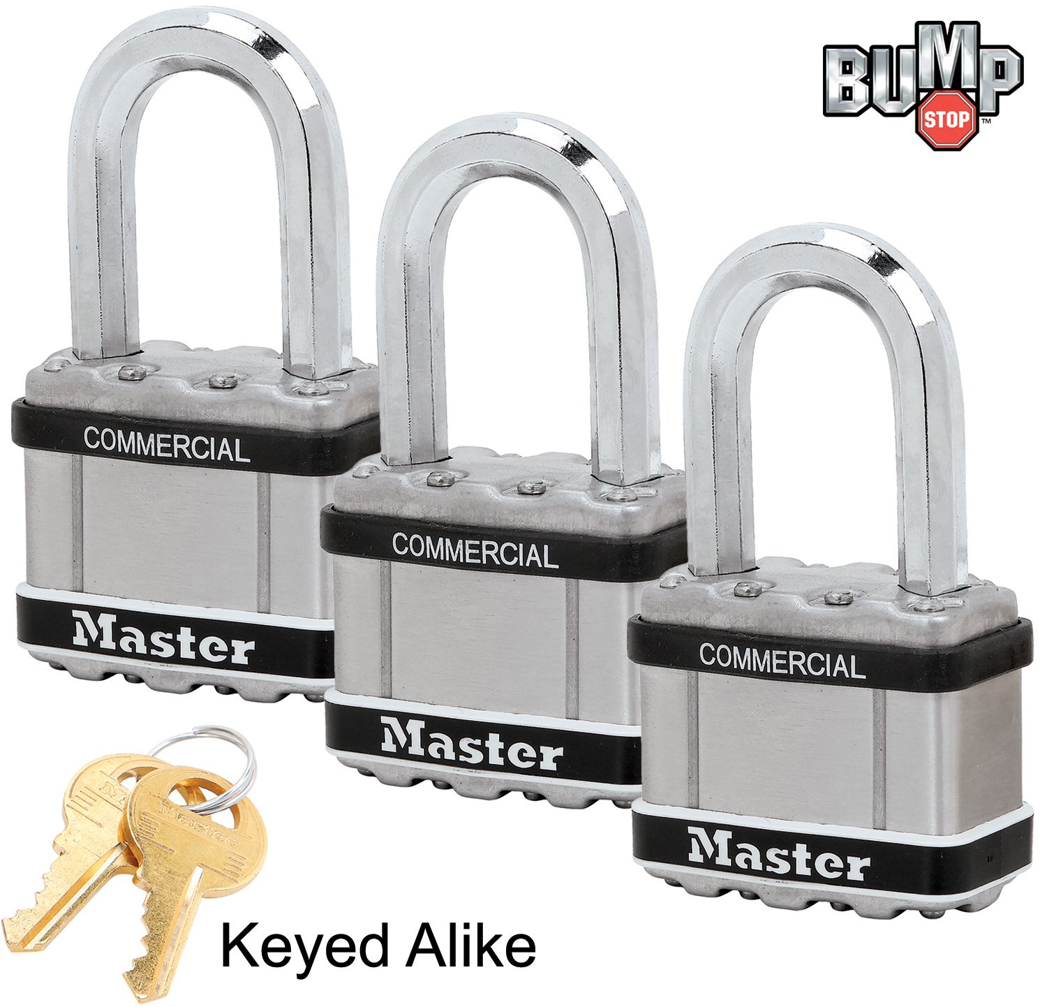 Master Lock Magnum 70mm Shrouded Disc Padlock 2pk M40T