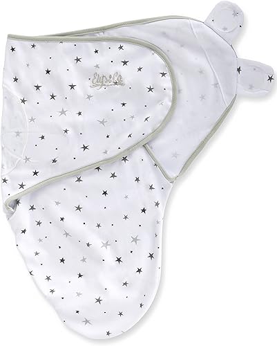 Miniatura 2 de Ely's & Co. Pañales ajustables para recién nacidos, pañales de bebé de 0 a 3 meses, saco de envolver con velcro para bebé niñaniño, paquete de 2