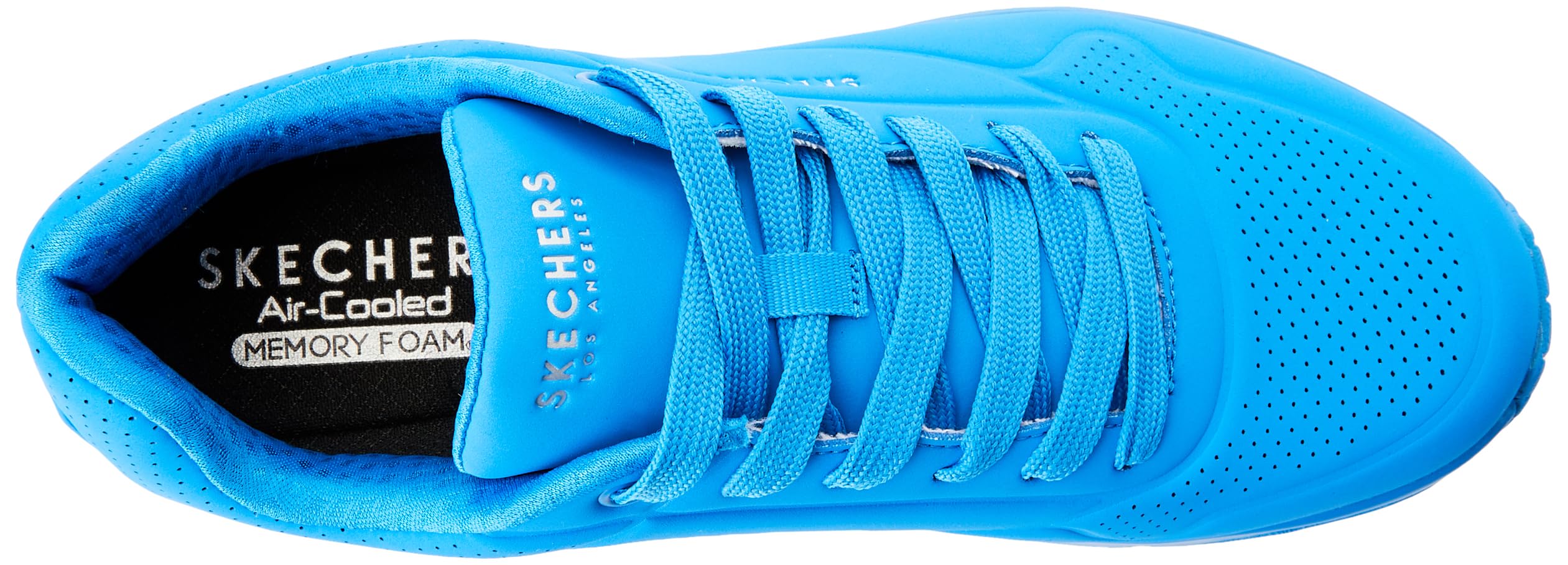 Skechers Uno Stand On Air, Scarpe da ginnastica Uomo, Blue Durabuck Mesh, 41.5 EU