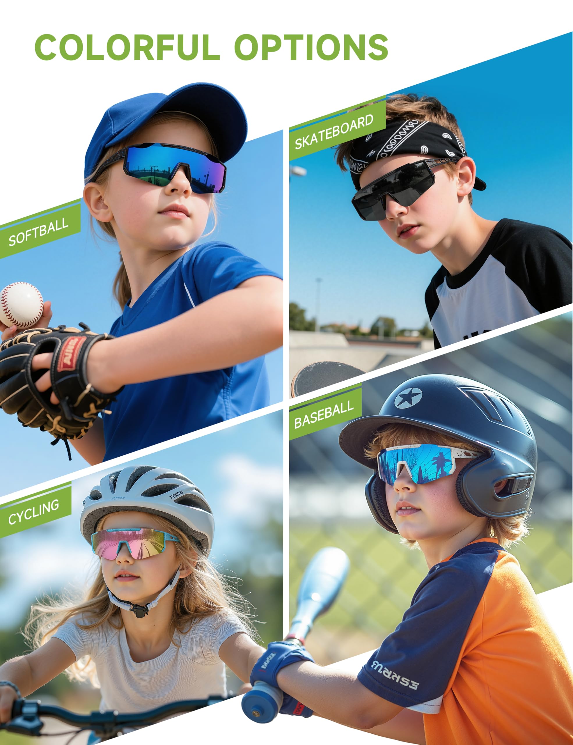 Polarisierte Sonnenbrille für Herren und Damen, Herren, leichte UV-Sonnenbrille zum Angeln, Fahren, Golf