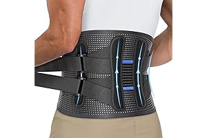 Fit Geno Back Brace Support for Lower Back Pain: Big & Tall...