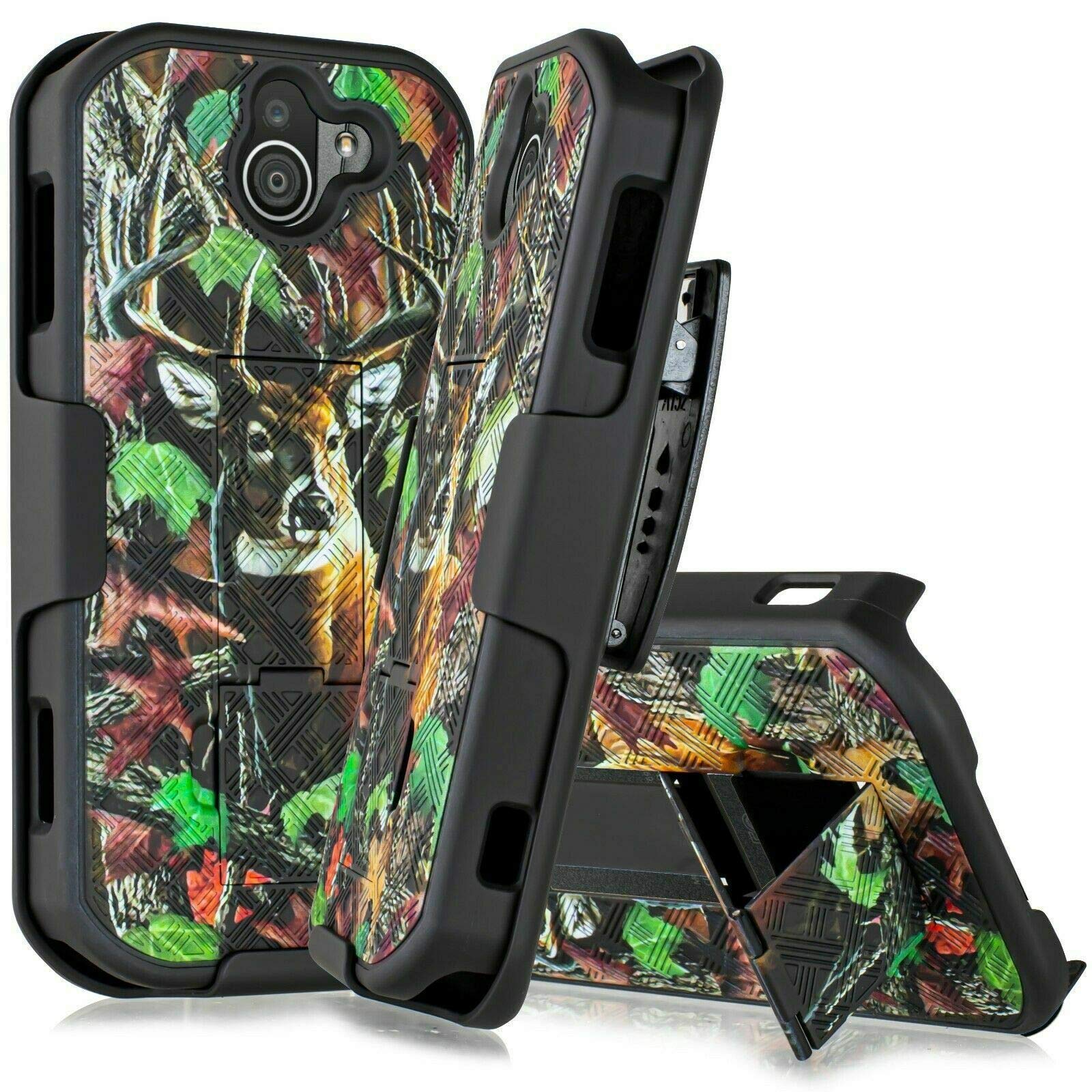 Compatible with Kyocera Duraforce Pro 2 Case, Compatible with PRO-2 Phone E6910 E6900 Slim Belt Clip Holster Cover [Kickstand], Work with Wireless