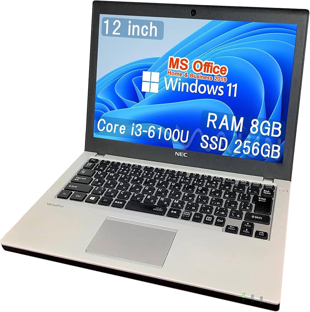 Amazon.co.jp: 【整備済み品】NEC ノートPC VB-U / 12型 / Win 11 Pro