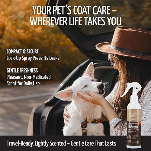 Miniatura 6 de Tauro Pro Line - Acondicionador en aerosol para piel con picazón en la piel, alivia la piel seca y sensible, calma la picazón de alergias, caspa,