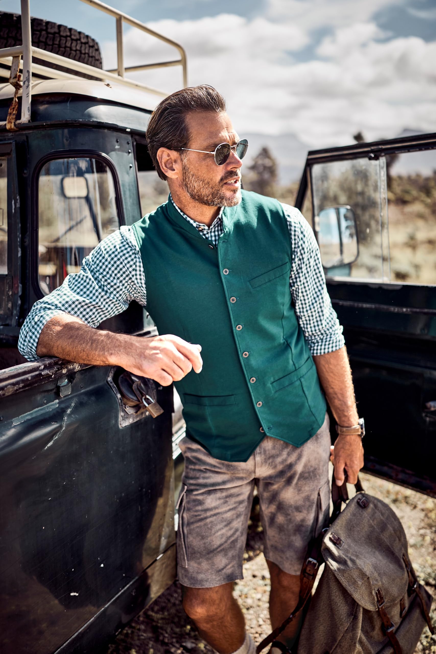 JP 1880 Hommes Gilet matelassé