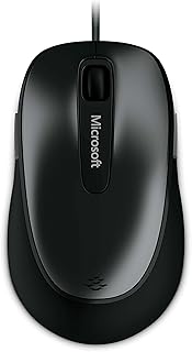 マイクロソフト マウス 有線/USB接続/5ボタン/グレー Comfort Mouse 4500 4FD-00034