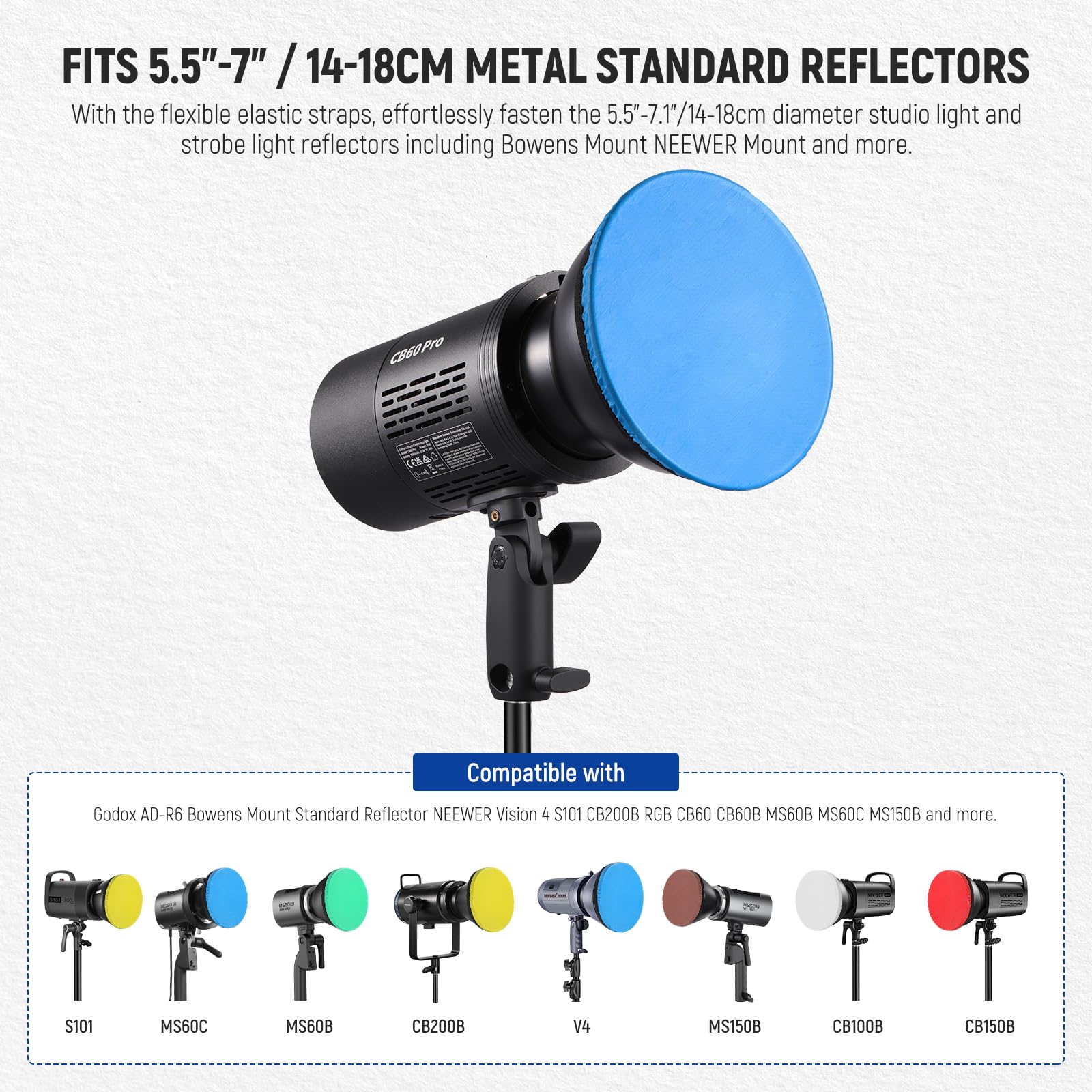 Amazon.co.jp: NEEWER ソフトライトディフューザーソックス 六枚入り