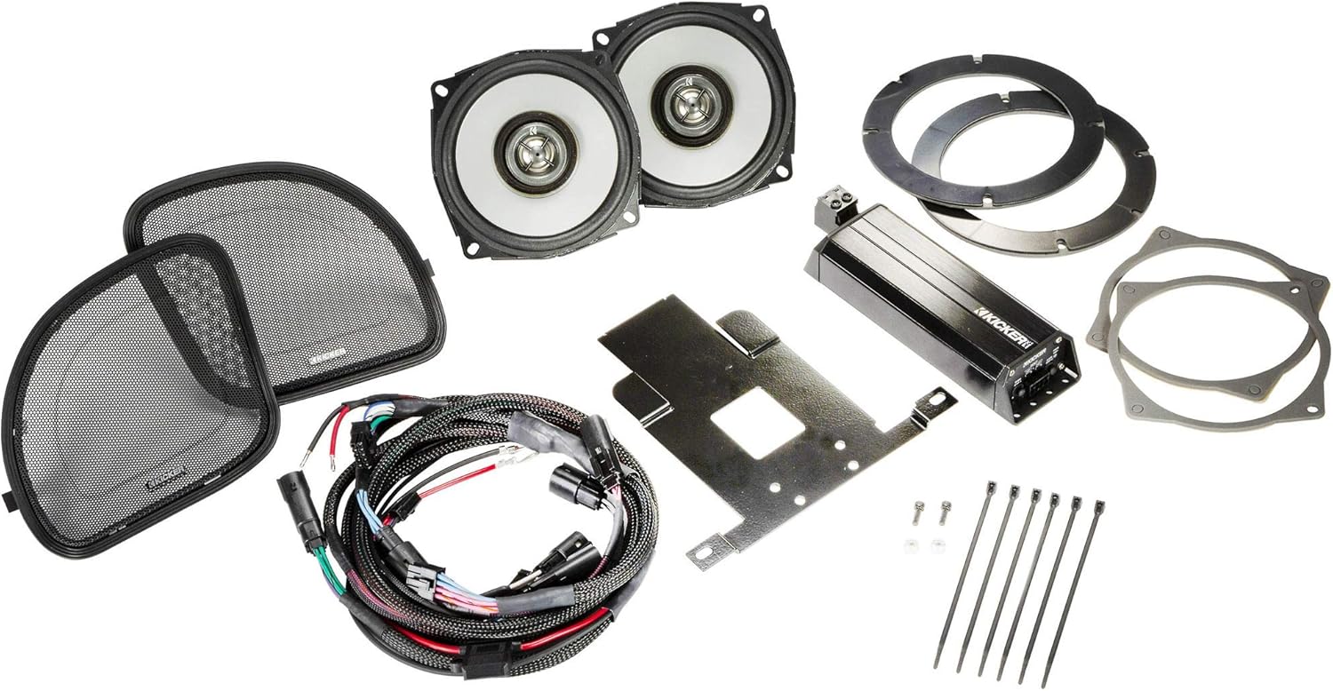 Kit Kicker 46HDR154 6.5" 4 Canales para Harley Davidson Road Glide