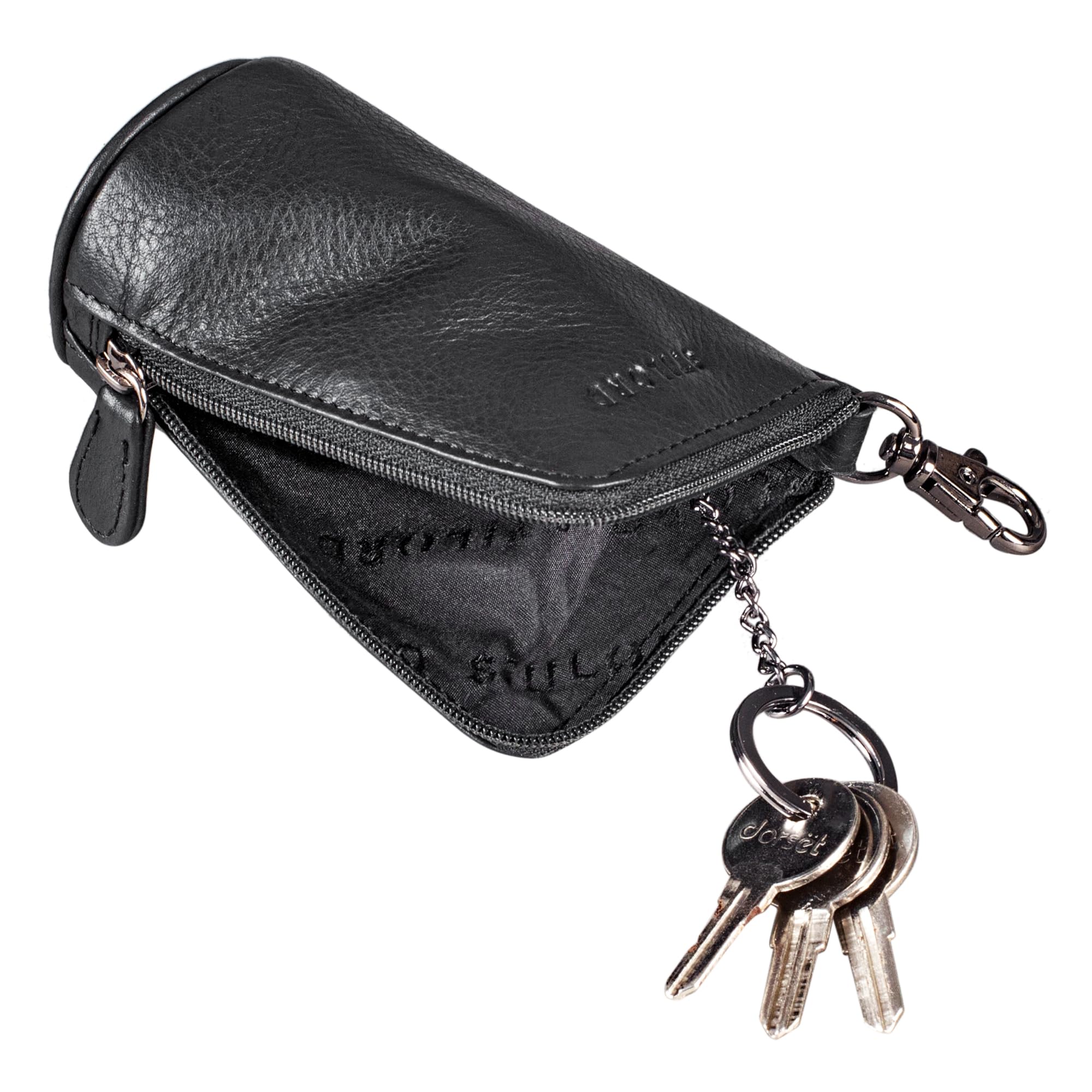 Pochette Faraday Anti-piratage Pour Clés De Voiture - Bloqueur RFID - Protection Contre Le Vol Sans Clé - Noir - 2