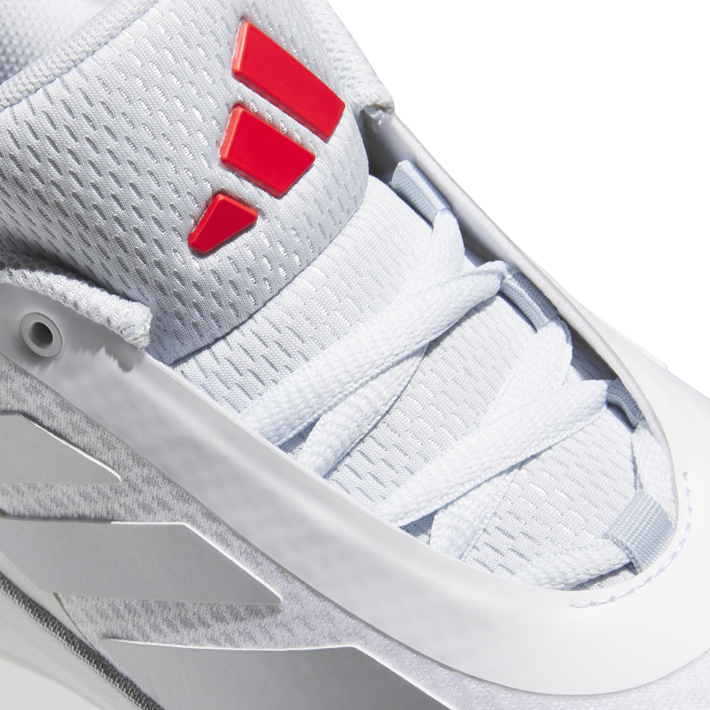 Adidas Unisex - Adulto BB Legends Low, Ftwr White/Halo Blue/Pure Ruby, 43 1/3 EU
