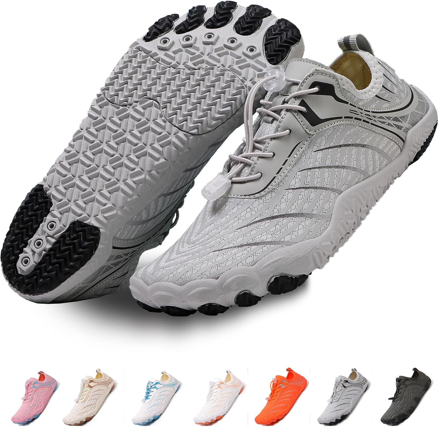 Hike Barefoot Shoes Women Men Pro Water Footwear Wide Toe Box Non-Slip Unisex Athletic Outdoor Running Shoes