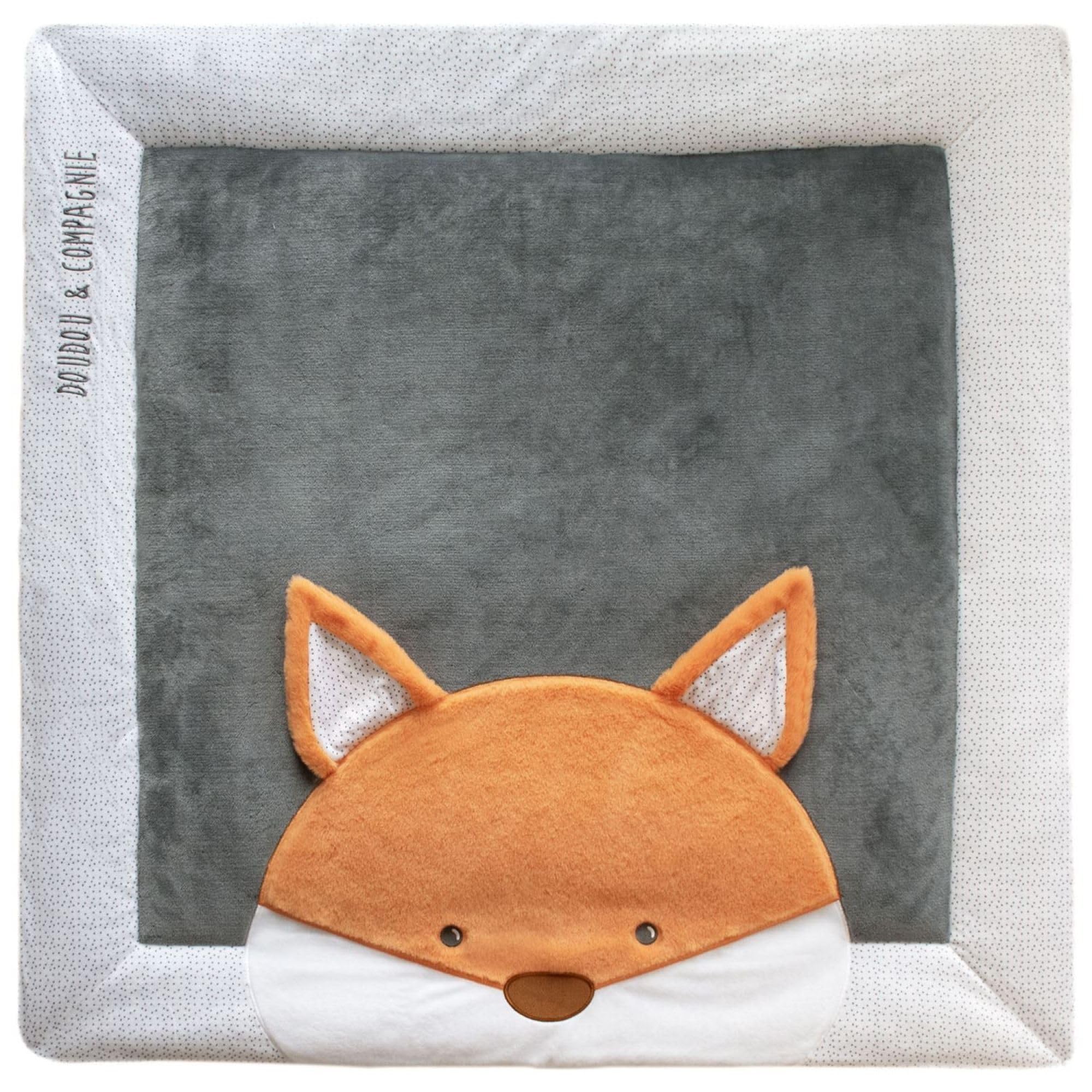 Doudou et Compagnie Tappeto – Renard – 100 x 100 cm