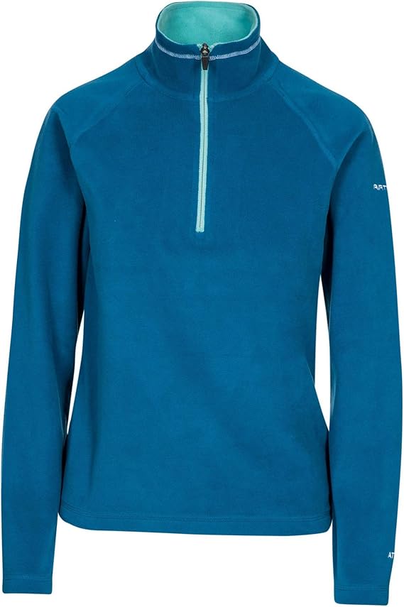 Trespass Womens/Ladies Skylar Fleece Top (UK Size L) (Cosmic Blue/Marine)