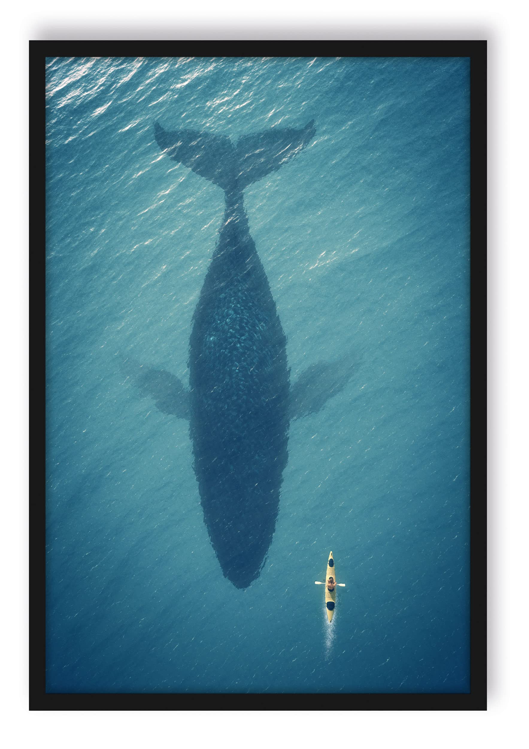 Poster con cornice portafoto in formato 100 x 70 cm