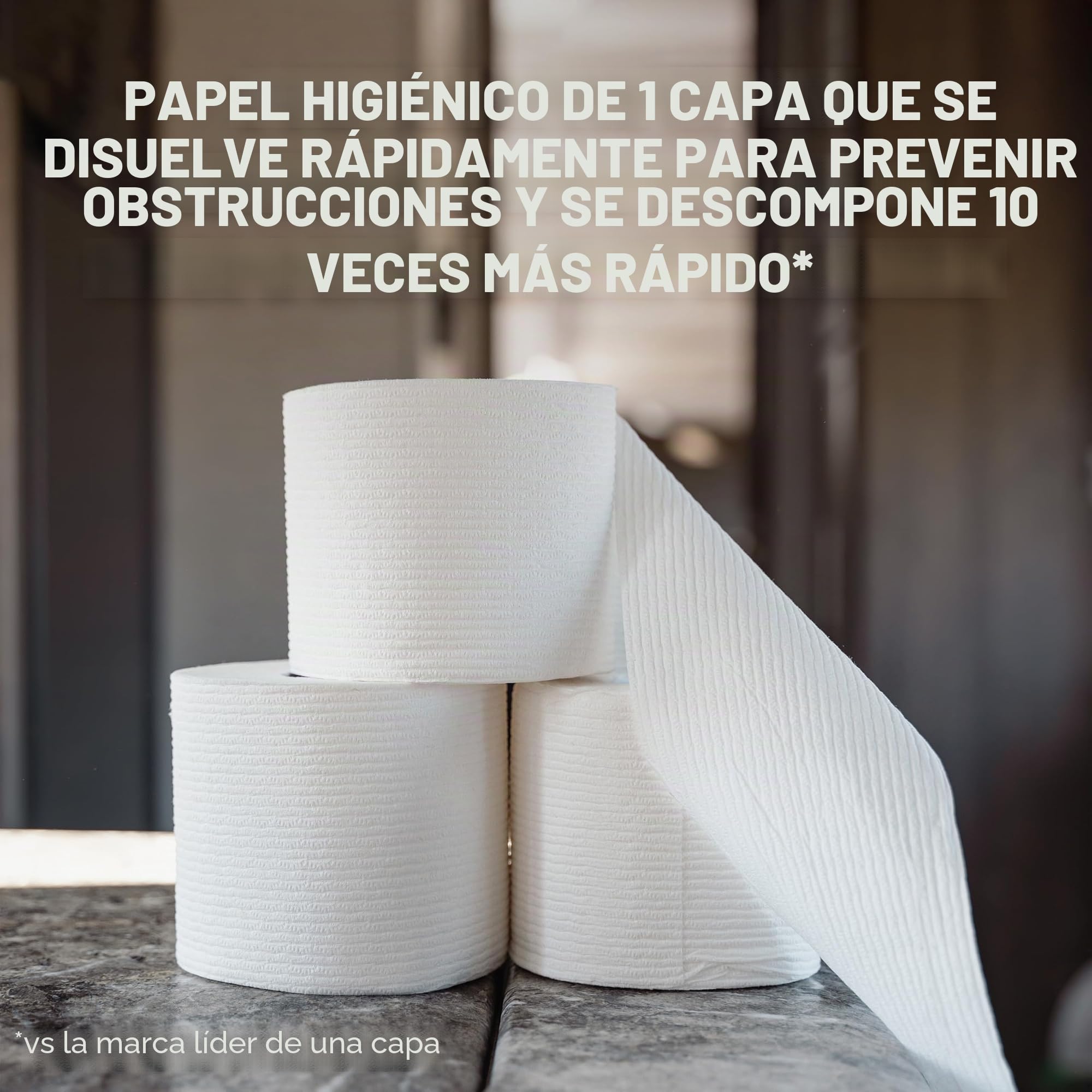 Scott Papel higiénico de disolución rápida, 12 rollos dobles, 231 hojas por rollo