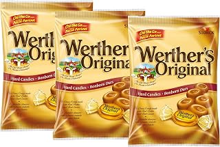 WERTHERS Original Classic Caramel Hard Candies Three Pack - 70g ea.